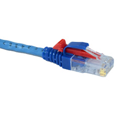 ez datalock cat5 blue 100041B with connector
