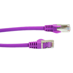 purple shielded cat6 patch cable 2m VCLP85210U2