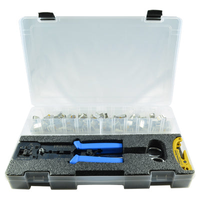 Network Tools and Connectors/EZ Tool kits with cases