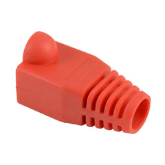 Red 7mm rj45 boots 100034B-BG