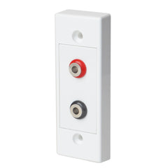 architrave faceplate with flat speaker outlets