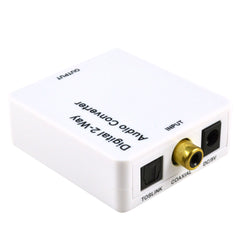 toslink to coaxial audio converter