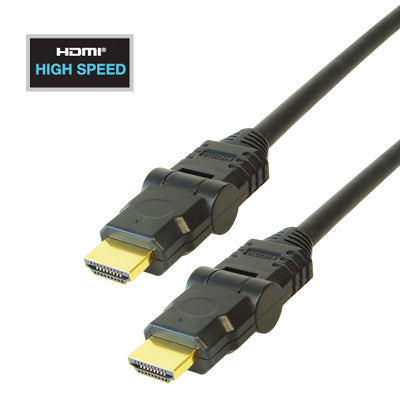 hdmi cable with hinged ends 1.5m