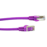 2m RJ45 CAT6 Shielded Patch Cable FTP in Purple