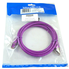 purple shielded cat6 patch cable 2m VCLP85210U2 package