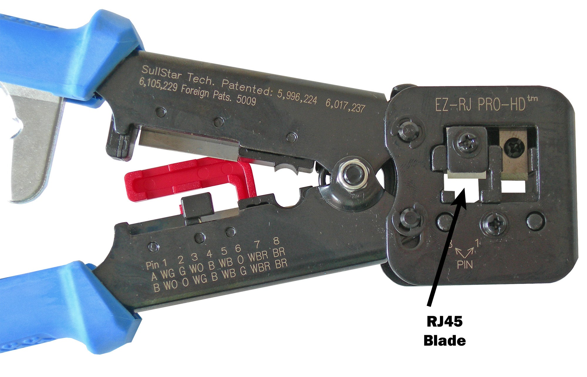 Pack 10 RJ45 Blades for EZ RJPRO HD Tool, 100054SBL-10C Platinum Tools