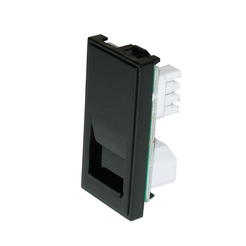 telephone socket module black Triax304271