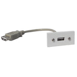 USB-A White Module with tail